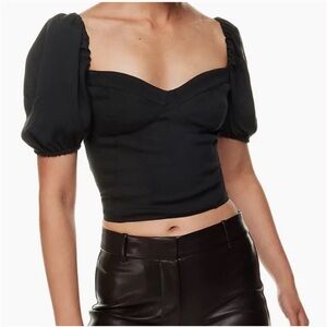 Aritzia Wilfred Novella Shortsleeved Blouse